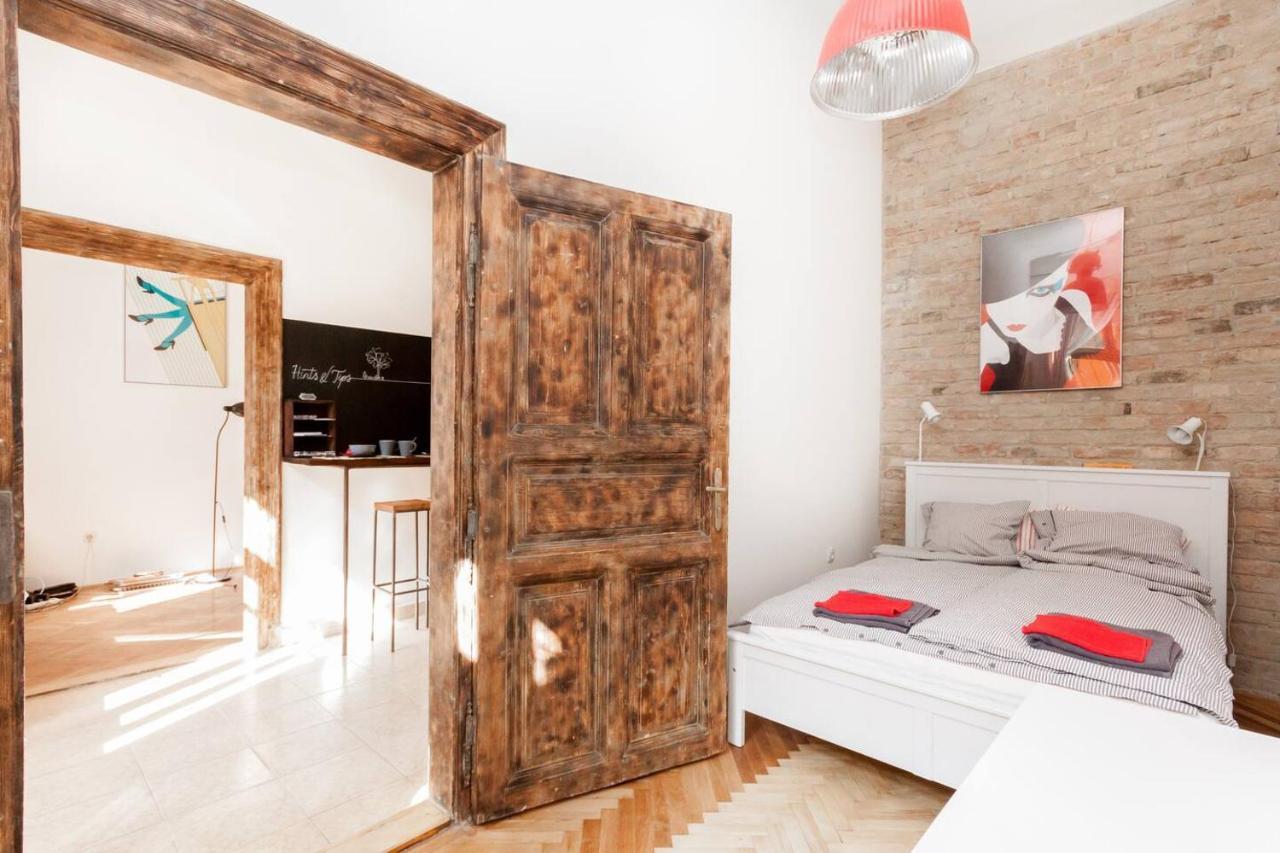 Little Whistle In The Heart Of Jewish District With Ac Appartement Boedapest Buitenkant foto